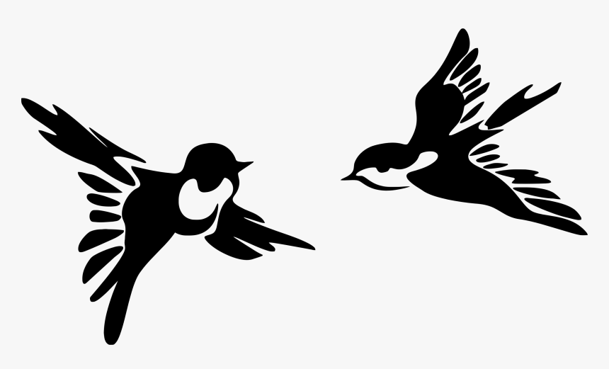 Pattern Stencil Bird Duck Paper, HD Png Download