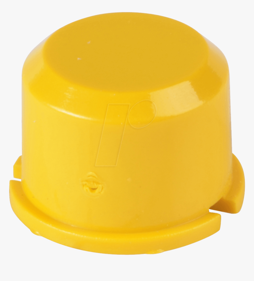 Round Yellow Cap For Button 3f Mec Switches 1d04, HD Png Download