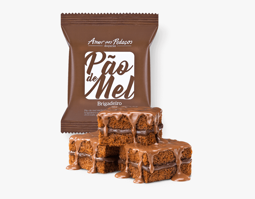 Pão De Mel Recheado Com Brigadeiro, HD Png Download
