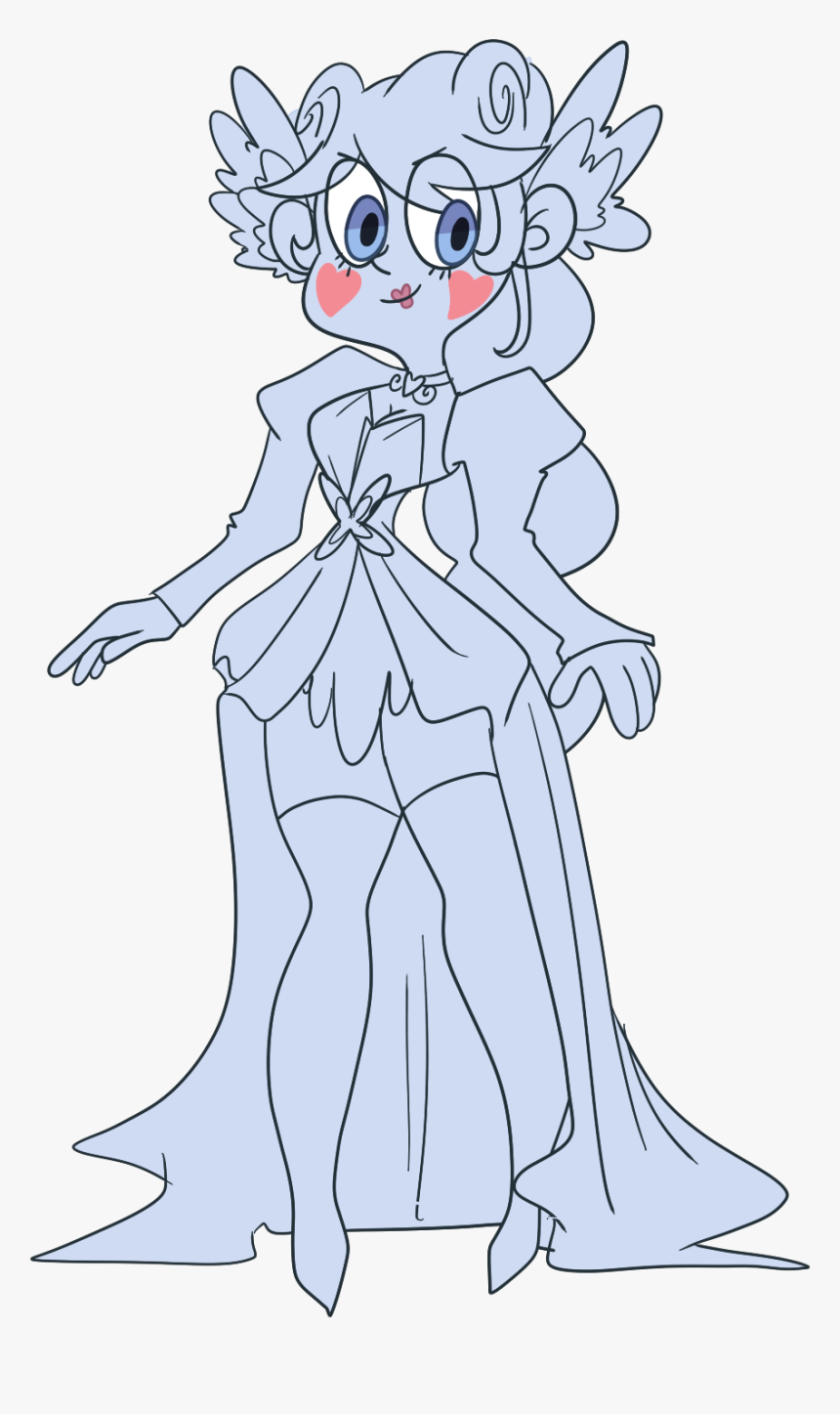 “ Quick Doodle Of Star I Picture That She D Wear More, HD Png Download