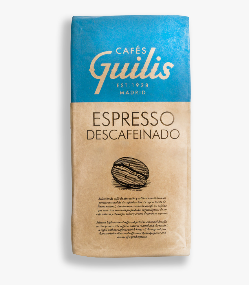 Cafes Guilis Espresso Descafeinado, HD Png Download