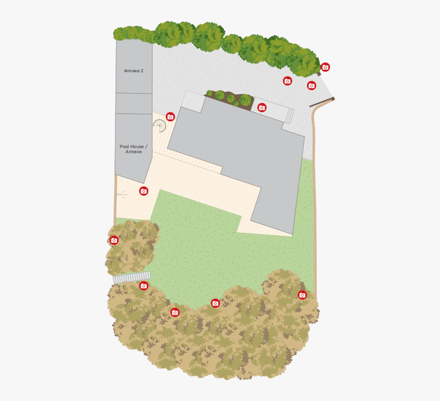Sand Dunes Exterior Floorplan, HD Png Download