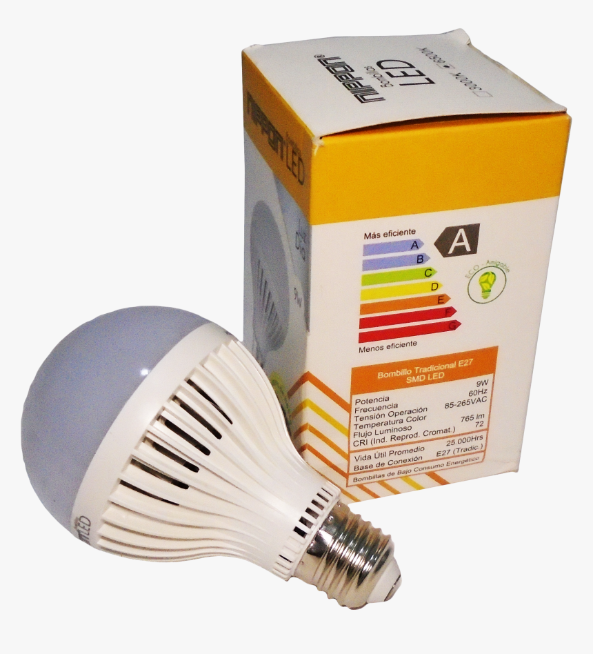 Bombillo Led 9 Watts, HD Png Download