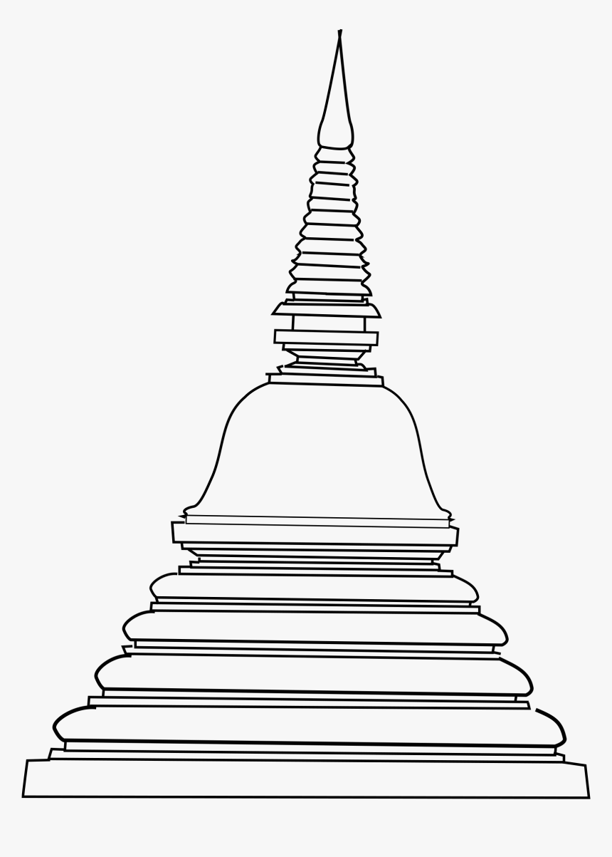 Stupa Icon Thailand, HD Png Download
