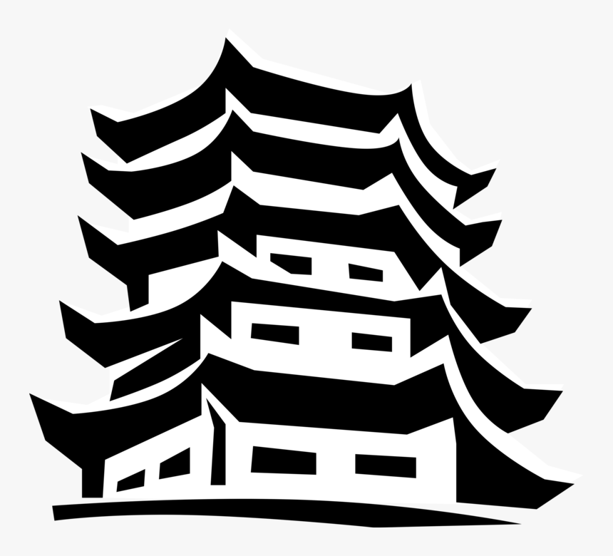 Pagoda Png, Transparent Png
