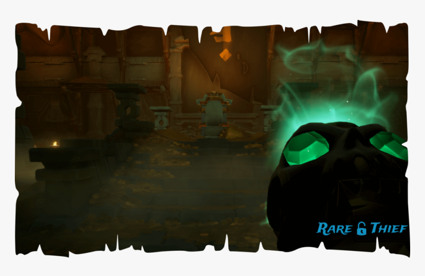 Gold Hoarder Skull, HD Png Download