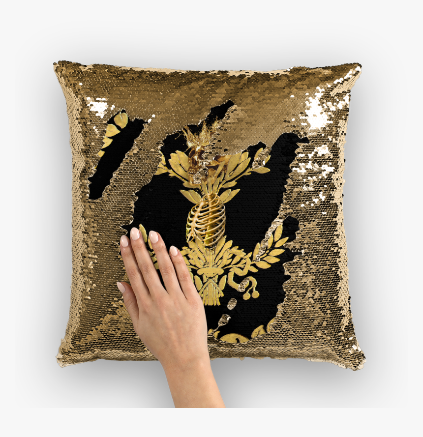 Gold Skull Png, Transparent Png