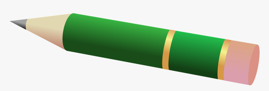 Pencil End Of The Pencil With Eraser Writing Implement, HD Png Download