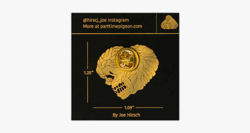 Gold Skull Png, Transparent Png