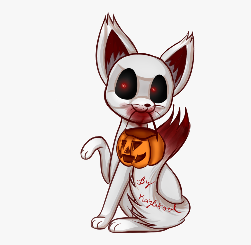 Halloween Ghost Fox Kit By Kayler, HD Png Download