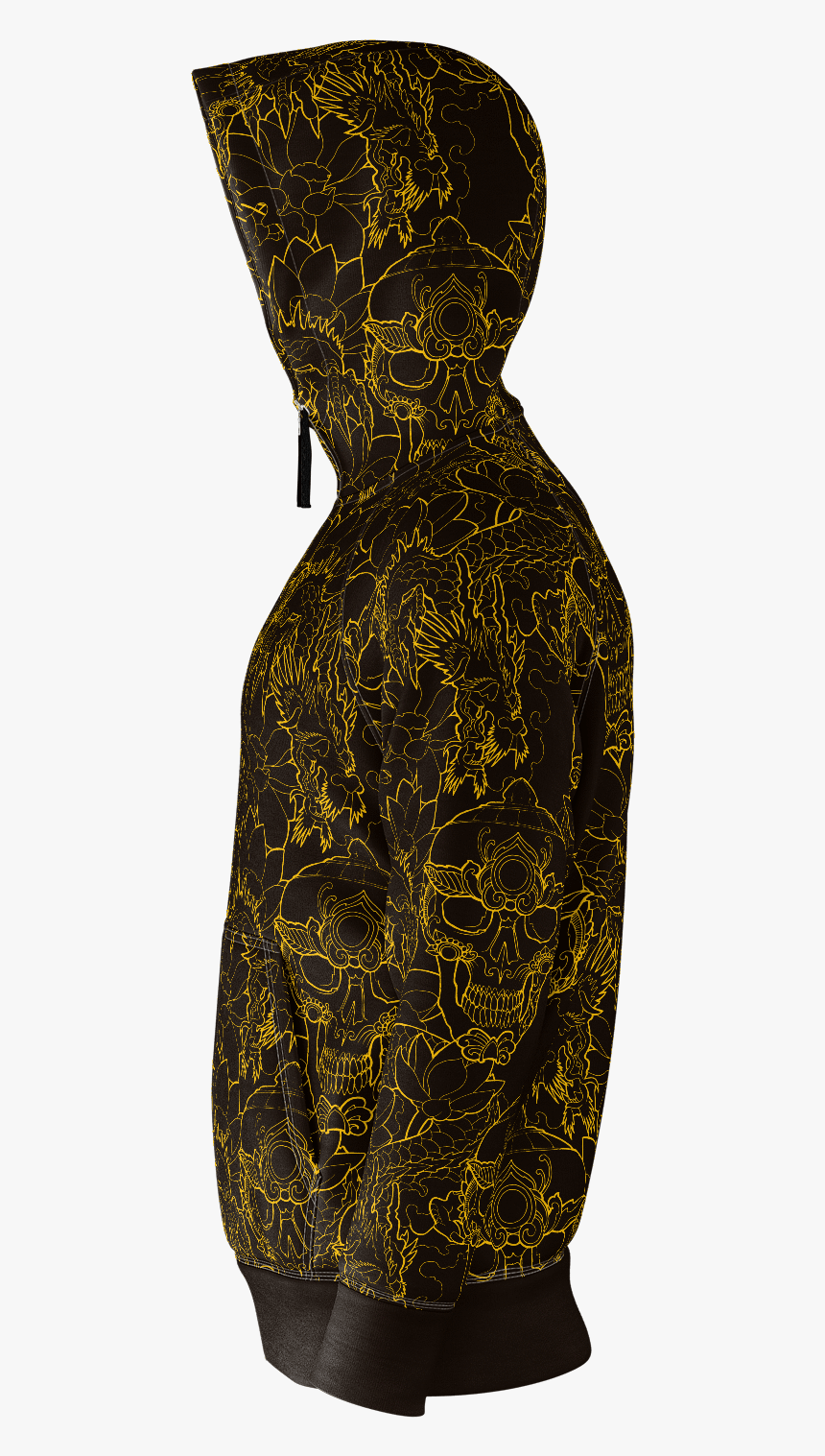 Gold Skull Png, Transparent Png