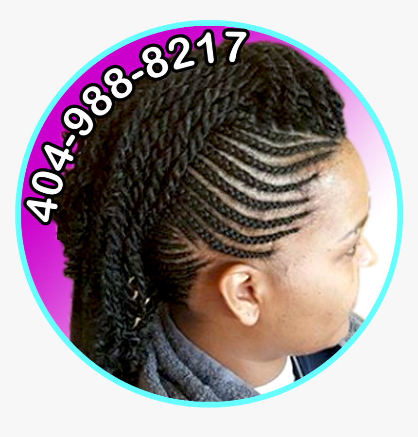 Transparent Hair Braid Png, Png Download