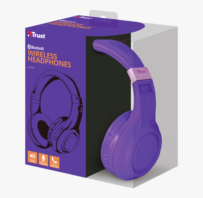 Dura Bluetooth Wireless Headphones, HD Png Download