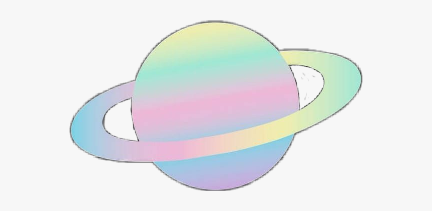 #pastelcolors #pastel #planet #planets #ring #rings, HD Png Download