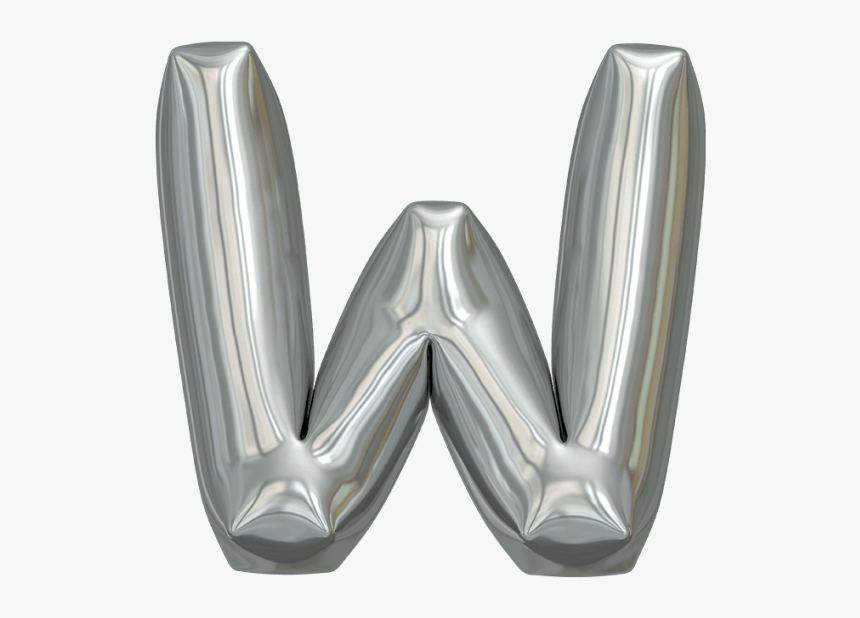 Metallic Balloon Font, HD Png Download