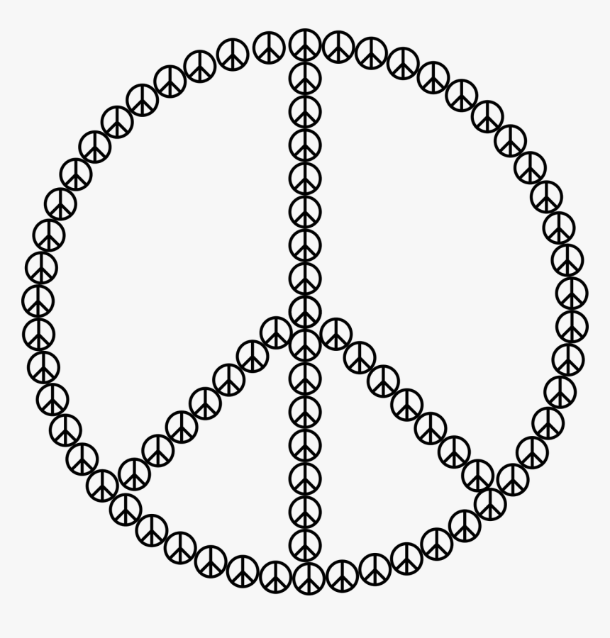 La Paz, Paloma, Signo, Símbolo, Ave, Que Vuelan, Hippie, HD Png Download