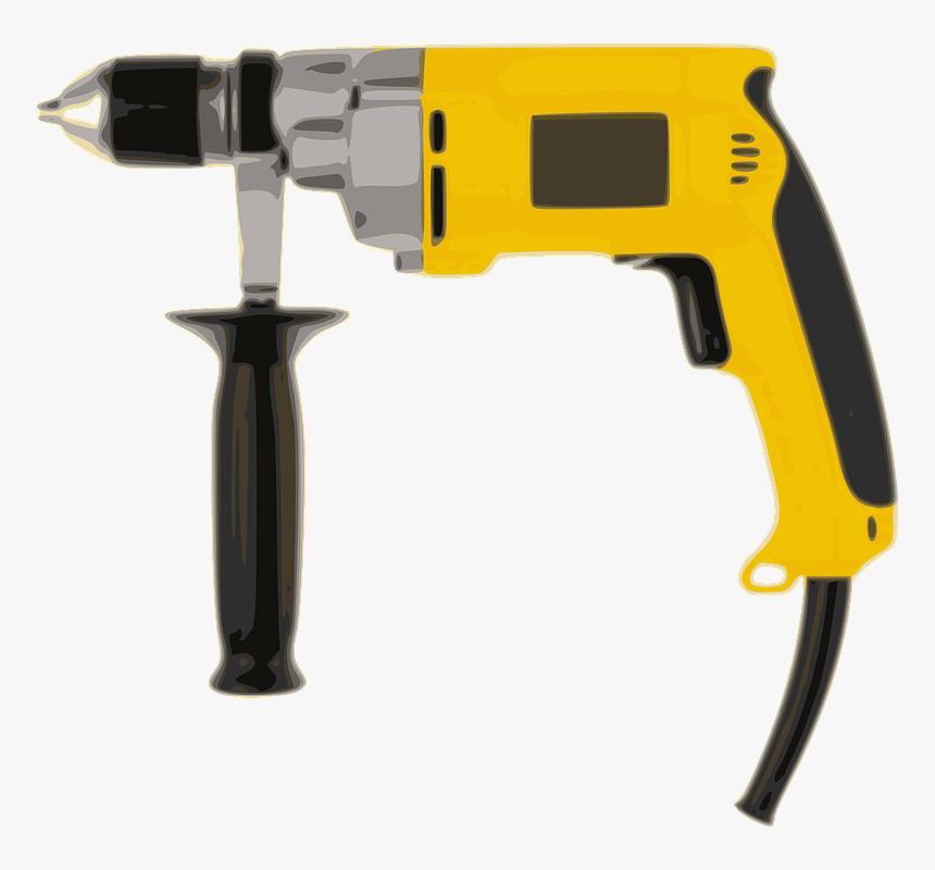 Power Drill, Drill, Boring Machine, Tools, Carpentry, HD Png Download