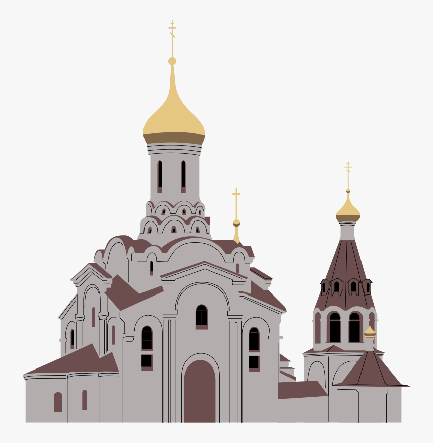 Cathedral, Christianity, Religion, Russia, Temple, HD Png Download