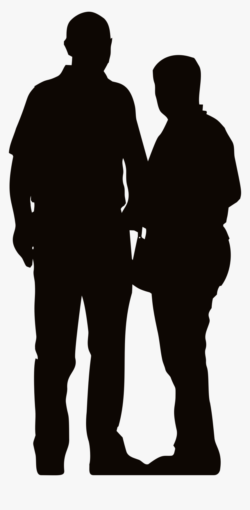 Couple Silhouette 2 Clip Arts, HD Png Download