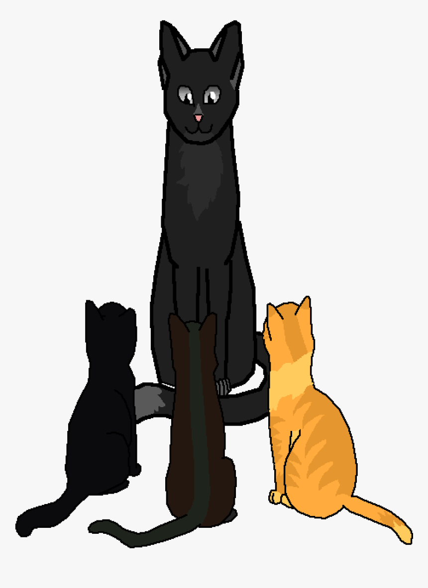 Wolfstar, Nightpaw, Snakepaw, And Lionpaw, HD Png Download