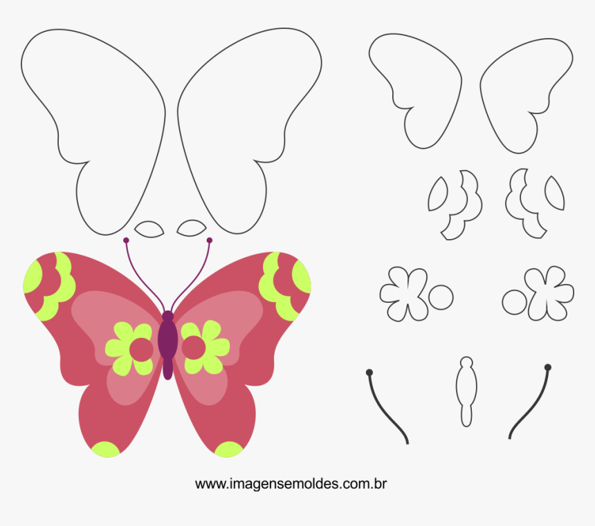 Transparent Borboleta Png, Png Download