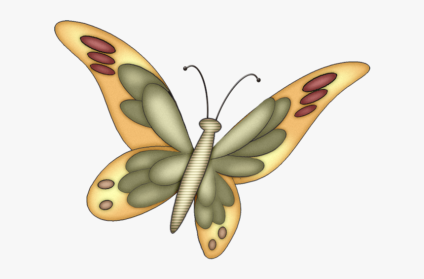 Clipart Transparent Library Papillons Png Tubes Borboleta, Png Download