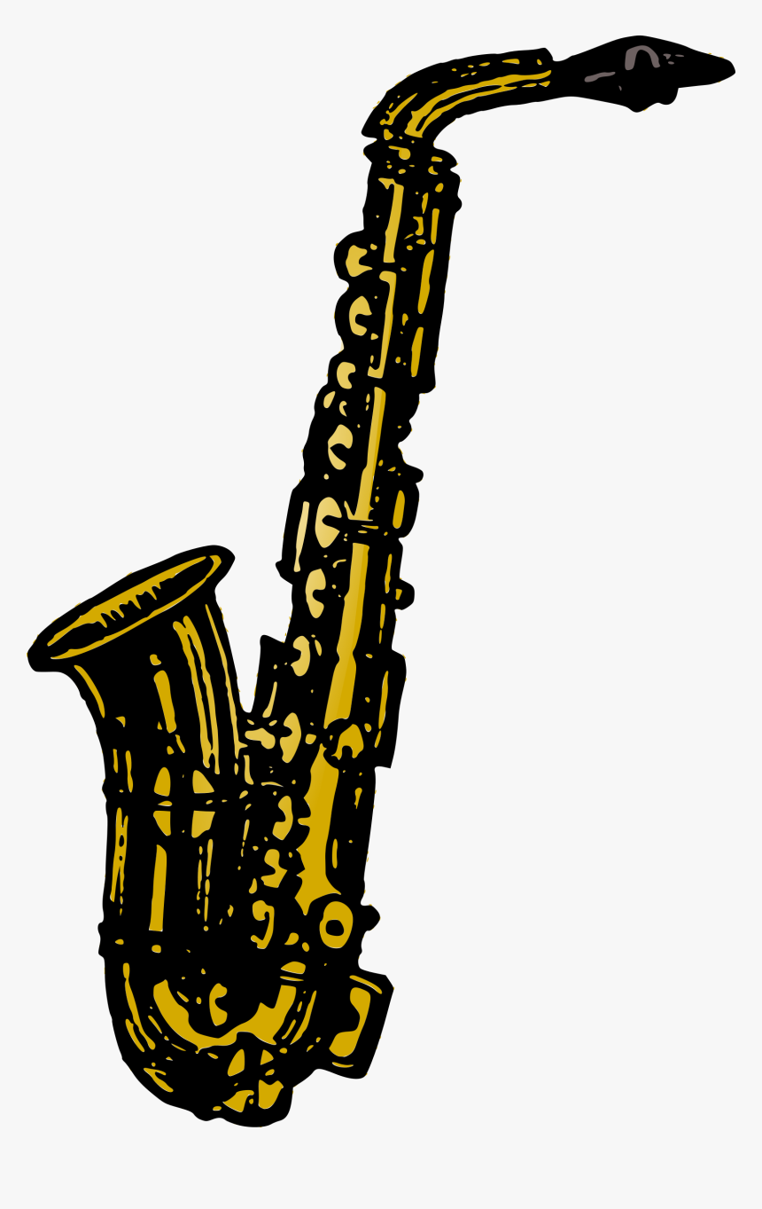 Alto Saxophone Clip Art, HD Png Download