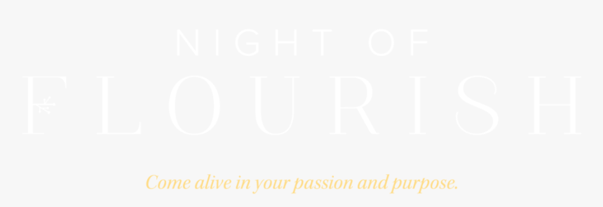 Night Of Flourish Web Title, HD Png Download
