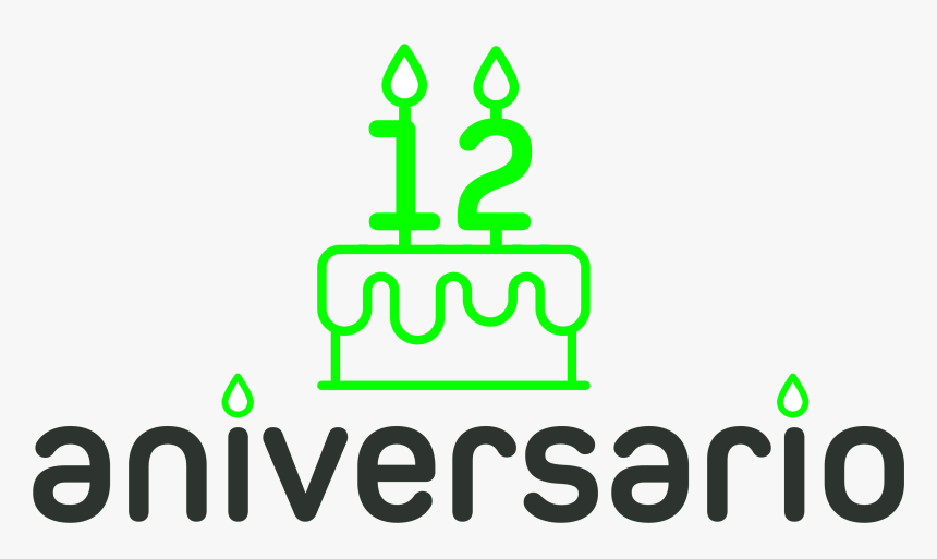 Icono 12 Aniversario, HD Png Download