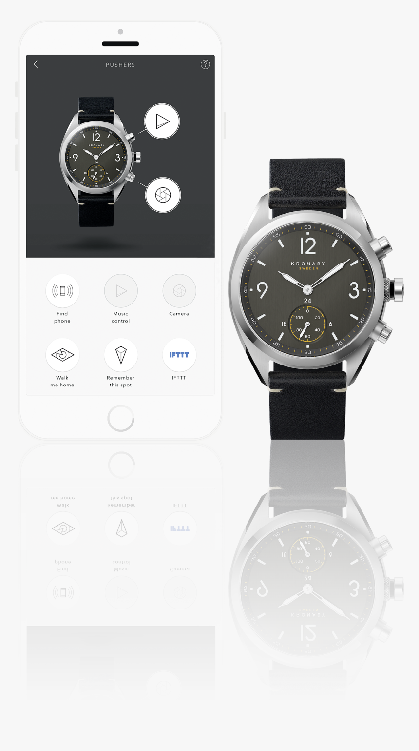 Kronaby Hybrid Smartwatch, HD Png Download