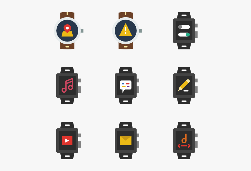 Smartwatch Png, Transparent Png
