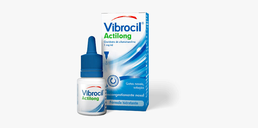 Gotas Nasais Vibrocil, HD Png Download