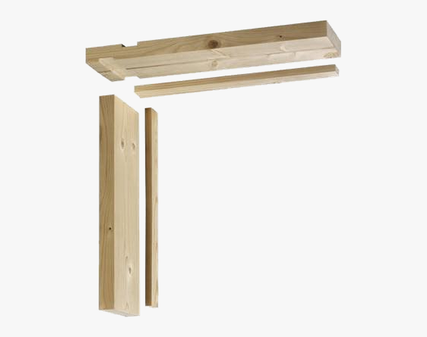 Dual Trenched Softwood Door Frame Loose Stops, HD Png Download