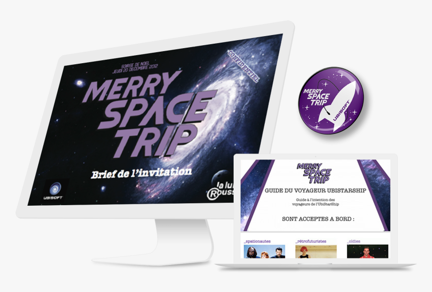 I Worked On The Ubisoft Holiday Party Brief As A Visual, HD Png Download