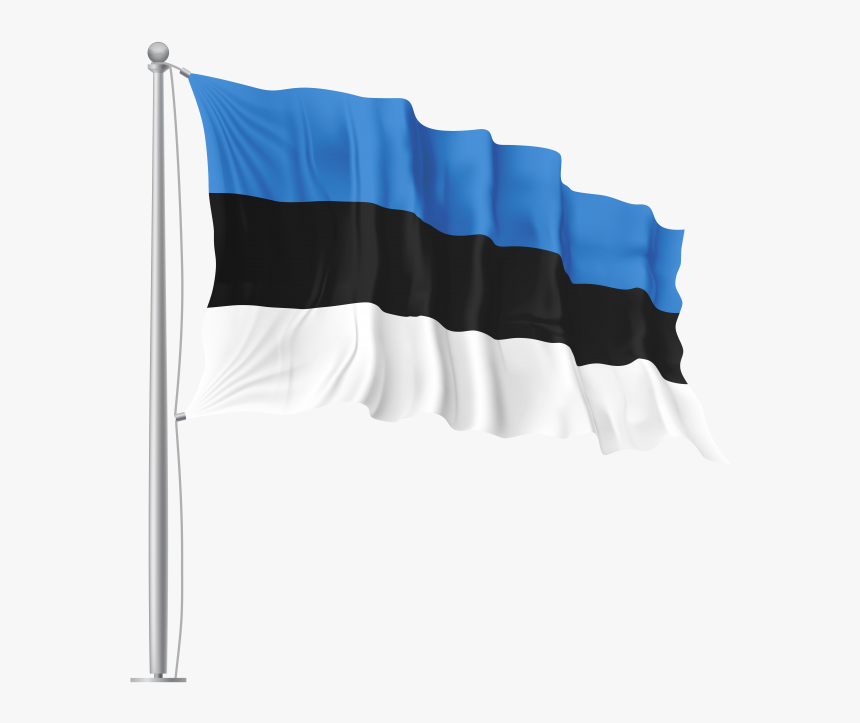 Estonia Waving Flag, HD Png Download