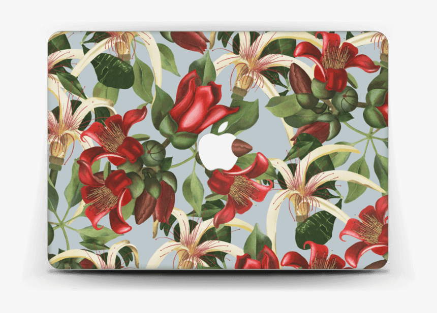 Ramo De Flores Vinilo Macbook Air 13”, HD Png Download