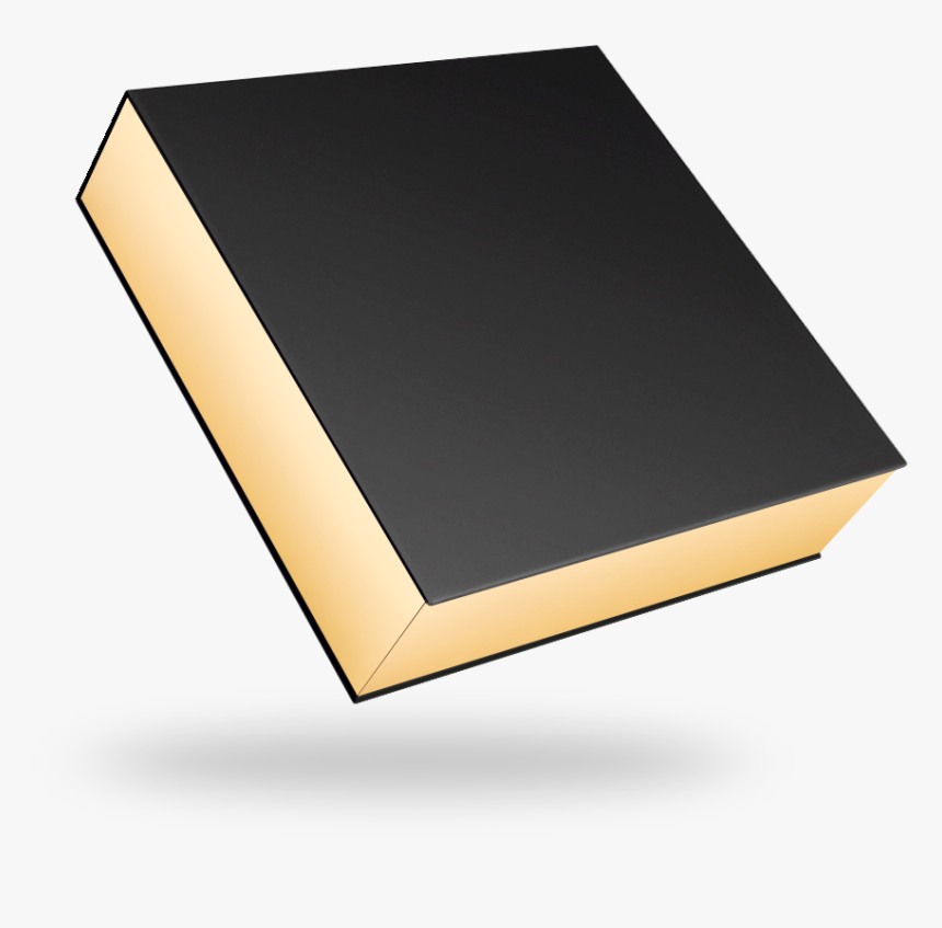 Black And Gold Square 1 V, HD Png Download