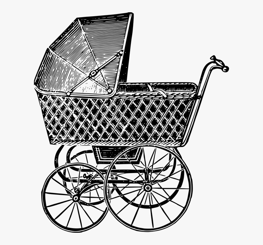 Baby, Carriage, Pram, Transport, HD Png Download