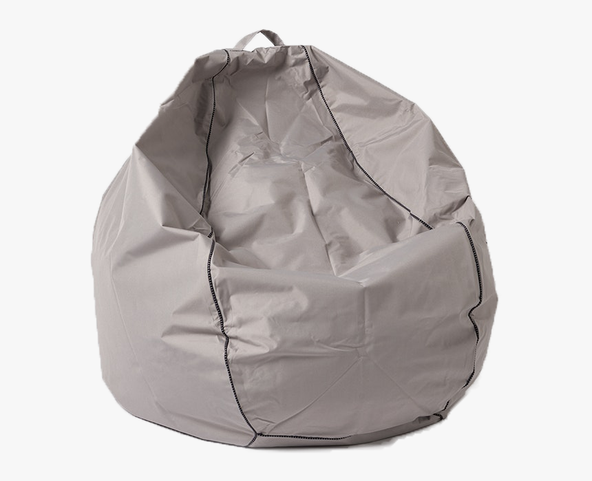 Atlantic Bean Bag W/striped Piping Black, HD Png Download