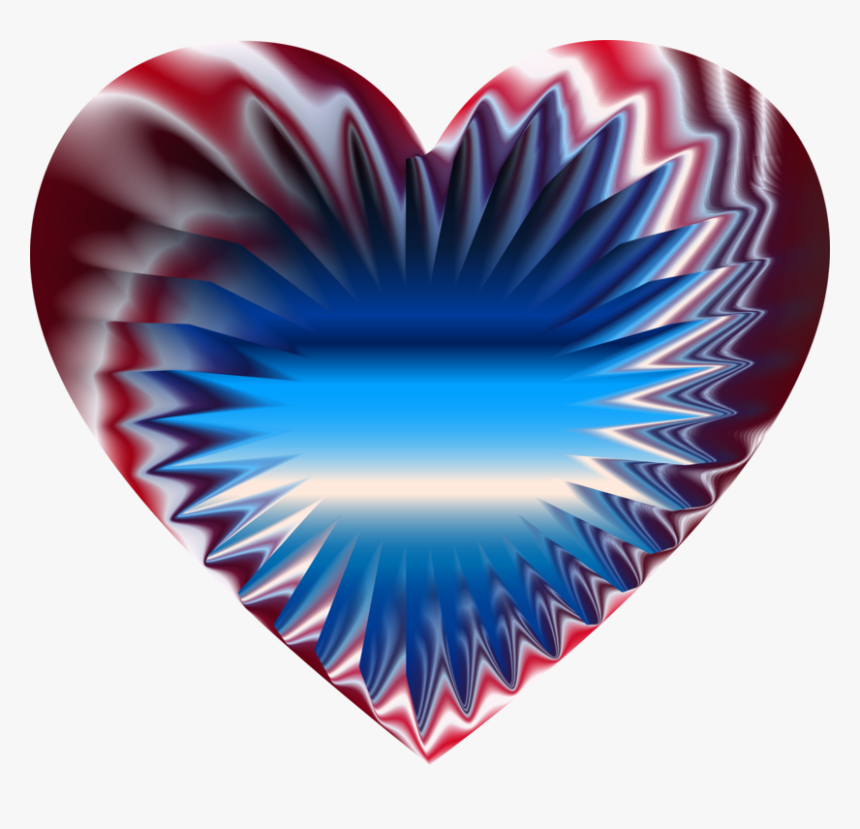 Blue,heart,electric Blue, HD Png Download