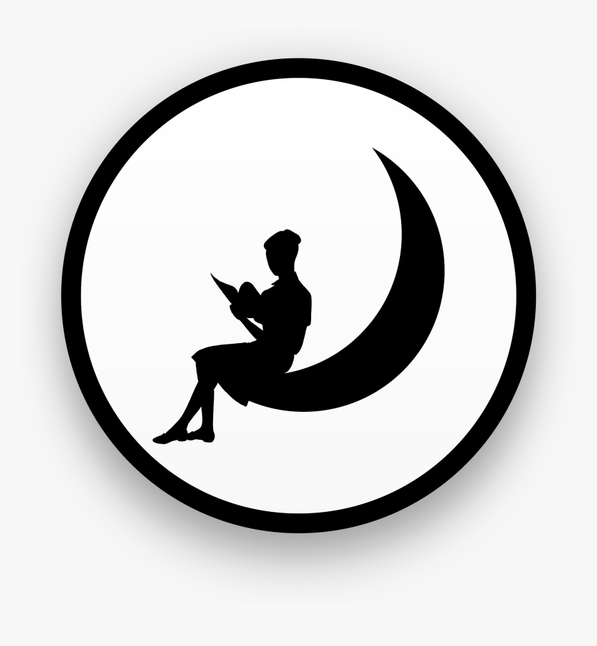 Girl On The Moon Emblem, HD Png Download