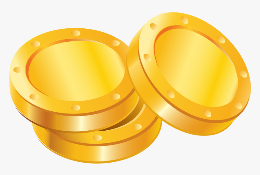 Pile Of Coins Png, Transparent Png