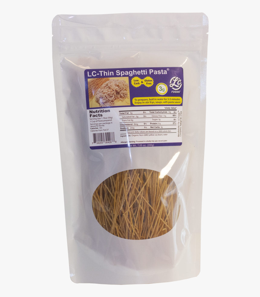 Low Carb Thin Spaghetti Pasta, HD Png Download