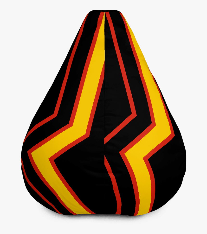 Rubber Pride Bean Bag Back, HD Png Download