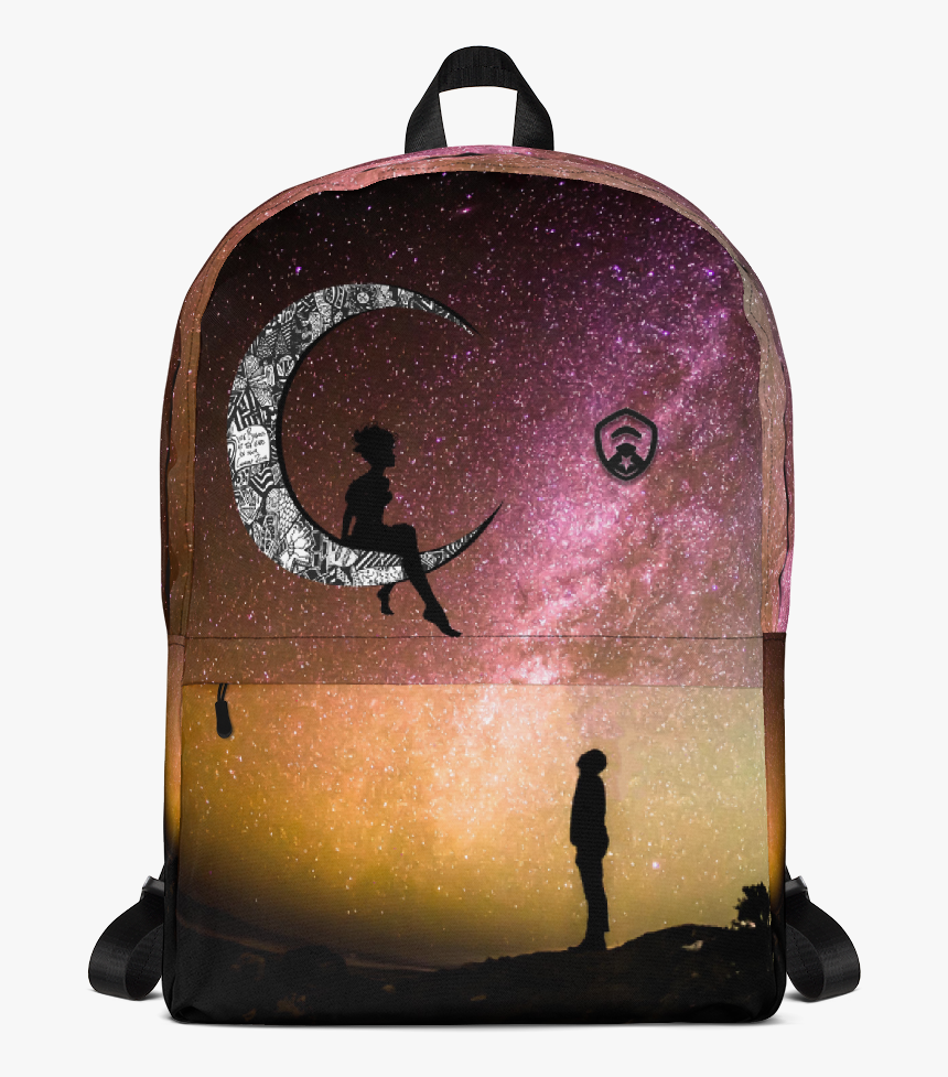 Moon Backpack - Backpack, HD Png Download
