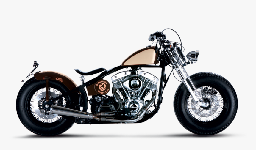 Chopper Motorcycle Png, Transparent Png