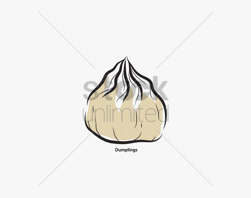 Dumpling Vector Image, HD Png Download