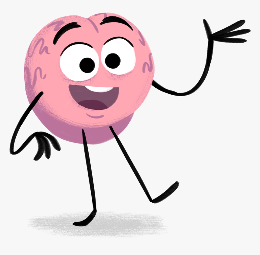 Brain Cartoon Png, Transparent Png