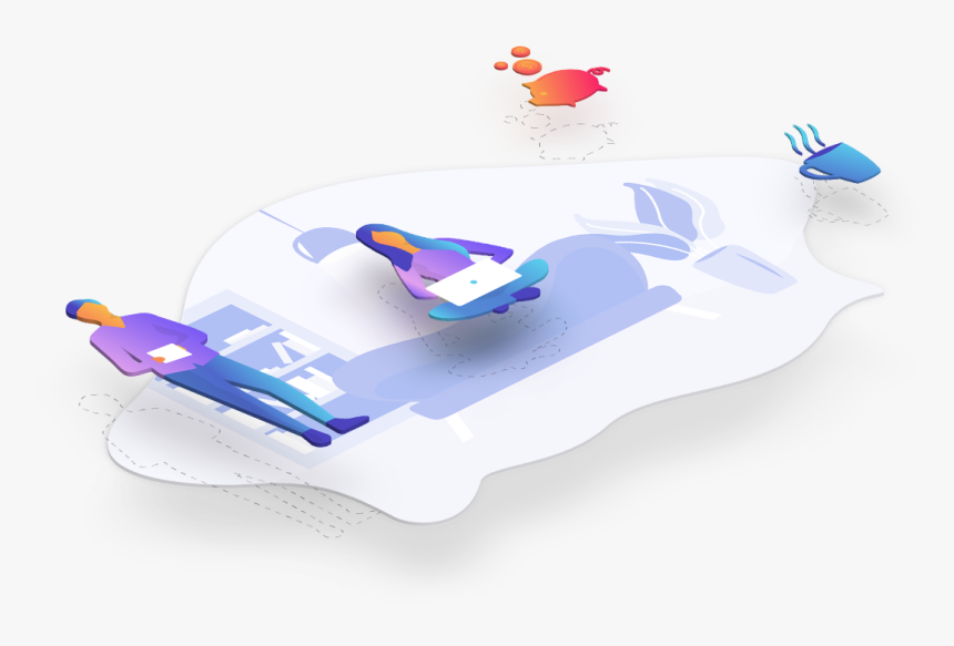 Blue Design Png, Transparent Png