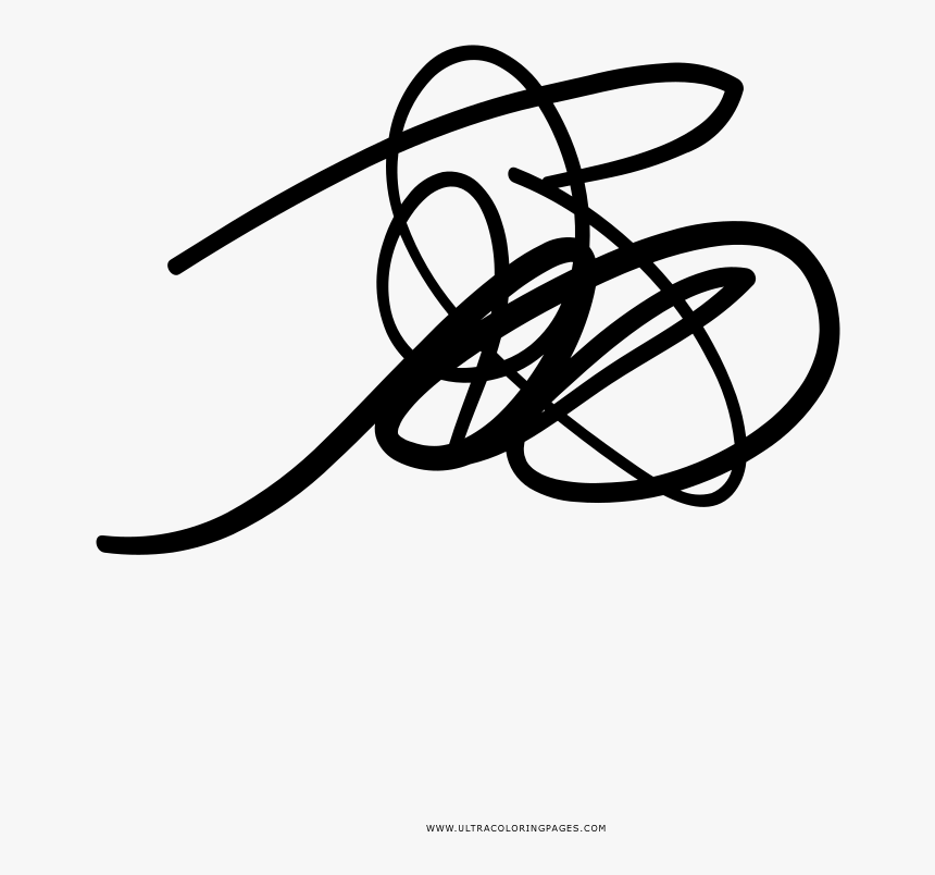 Scribble Coloring Page, HD Png Download